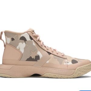 Converse Mid-Top Sneakers - Pink Beige Camo